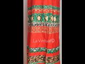 Orange and Green Vintage Maxi Skirt
