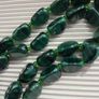 Vintage Green Glass Necklace Image 2