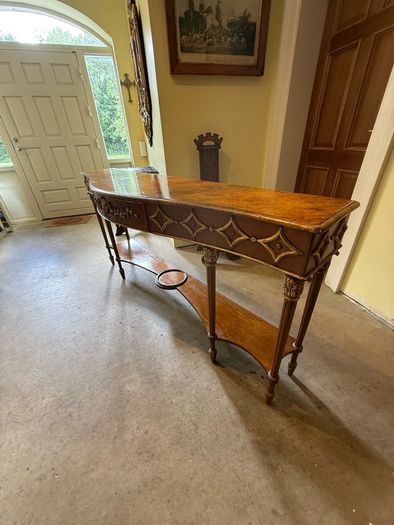 antique hall table