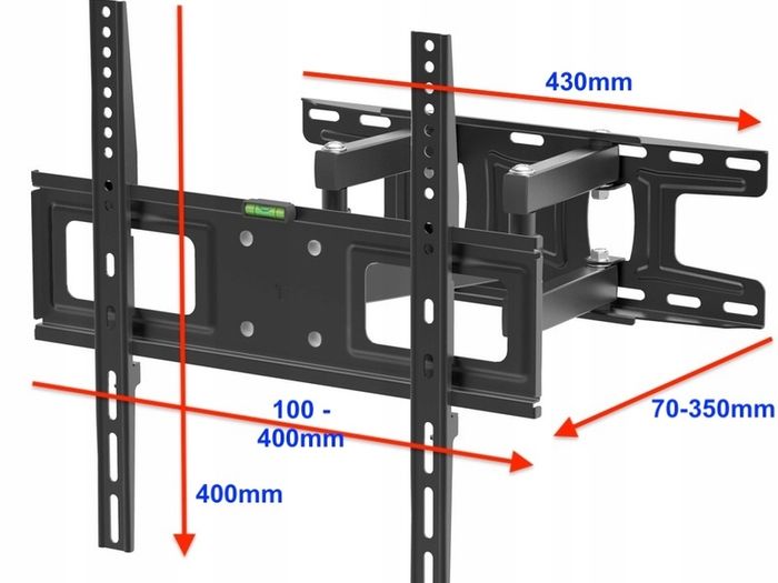 Tv Wall Mount Bracket Tilt and Swivel 23-65"