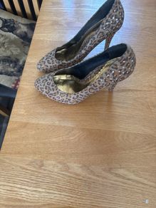 leapord Skin high heels