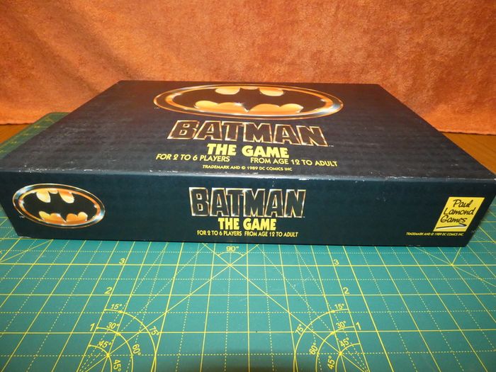 Rare Batman The Game 1989 Paul Lomond Games Made In Uk Unused