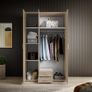 Premium 3-Door Wardrobe with Mirror & Drawers - Stylish & Practical Image 4