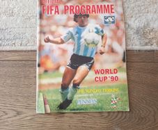 World Cup 90 FIFA Programme (Sunday Tribune)