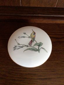 Wedgwood Hummingbird China Trinket Jewellery dish