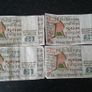 1 pound notes x4 1987/88/89 Image 2