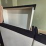 Black Velvet Bed Frame Double Bed with storage and headboard Image 7