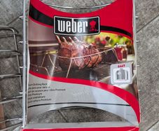 Weber BBQ rib rack & premium drying rack - NEW