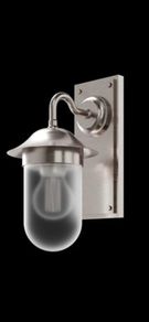 Burlington  Guild wall light -brushed nickel 2 instock