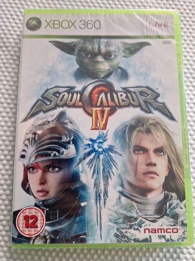 Brand New game Sealed Soul Calibur IV Xbox 360 games Original