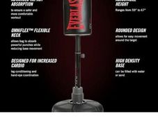Free standing boxing bag