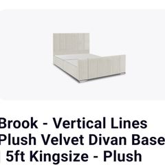 king size bed and new mattress