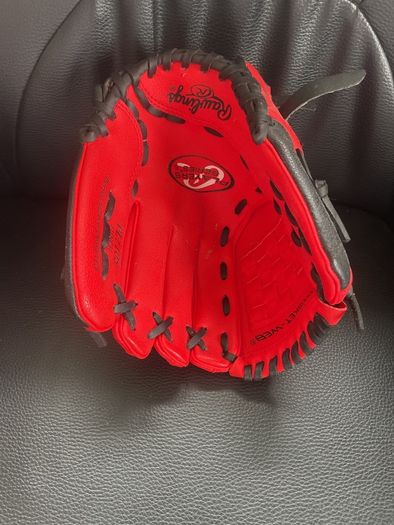 baseball gloves and ball