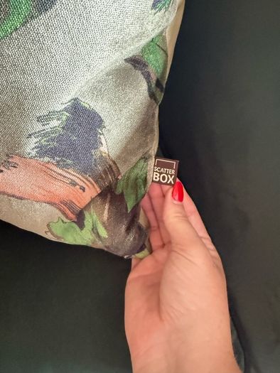 2 x large scatterbox cushions