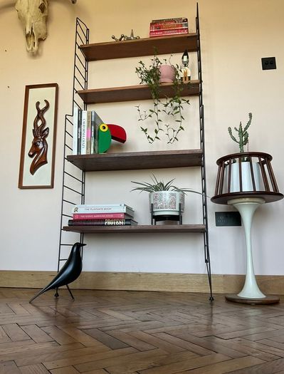 ladderax mid century modern shelving vintage retro