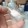 472 - Set of 6 Vintage Clear Glass Cork Screw Top Collectible Decorative Bottles Image 2