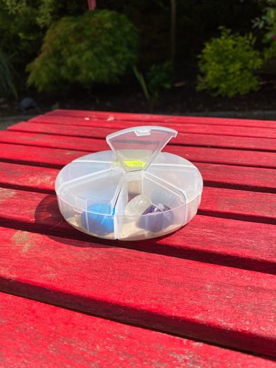 Arrangement of Chakra Healing Stones