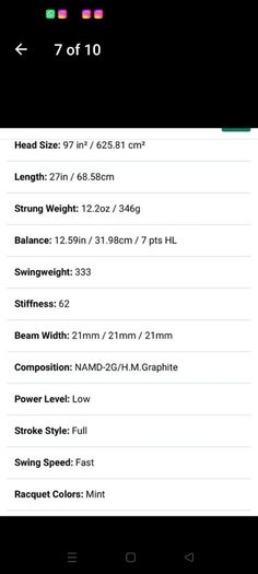 Yonex Percept 97H