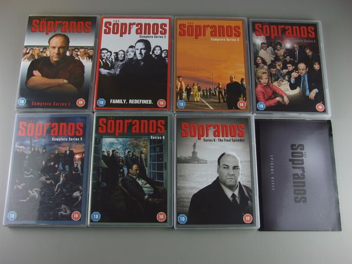 The Sopranos Complete Series Seasons 1 to 6 DVD Box Set