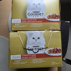 Gourmet cat food, 2x24
