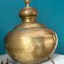 Large solid brass lamp base Image 6