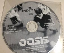 Oasis - 5 track promo cd