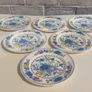 Beautiful Masons Patent Ironstone Set of Six Bread and Butter Plates in the Regency Pattern, Circa 1940 to 1950 Image 4