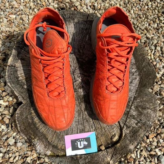 Nike Air Max TN Plus Orange Leather and Suede