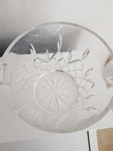 Galway Crystal Ice Bucket Oranmore Crystal Cut Glass Bucket H19 cm x 17 cm
