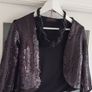 Miss Selfridge sequinned bolero Sz 8UK Image 4