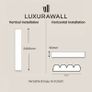 Flutted wall pannels - primed white Image 4