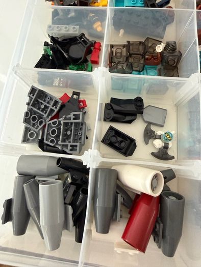 lego parts airplane engine light bricks etc