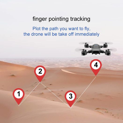 4K-3B-Bag XKJ LS11 Pro Drone 4K HD Camera WIFI FPV Hight Hold Mode One Key Return Foldable Arm Quadcopter RC Dron For Kids Gift