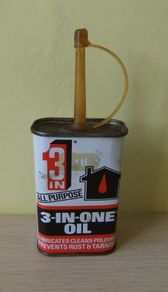 Old 3 - IN - One Oil Can
