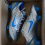 Football Boots Nike Mecurial Vapor II Sliver/Blue (2004) Size 8.5UK SG Image 5