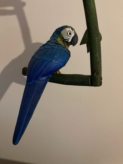 Handmade bird parrot