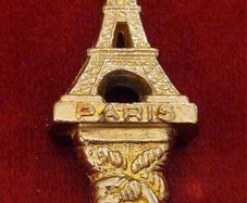 Vintage Paris Eiffel Tower Spoon