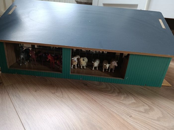 Huge selection of vintage animal toy farm