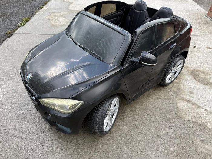 Kids electric car BMW Black m sport x6 Two Seater