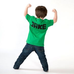 Personalised Minecrafter T-shirt kids minecraft tee t-shirt
