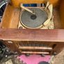 vintage radio and record player Image 2
