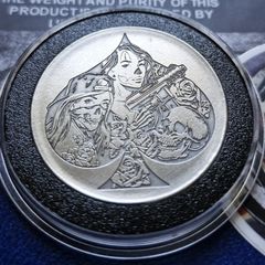 Liquid Metals These Streets .999  silver 30 Gram Round UK