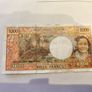 Banknote 1000 Francs Tahiti Polynesia Caledonia French Overseas Territories Image 4