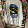 sweatshirt topman nasa logo back grey sweatshirt medium Image 4
