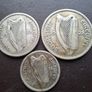 1928 Irish Free State. Set of 3 Silver Coins: Half Crown&Florin&Shilling Image 4