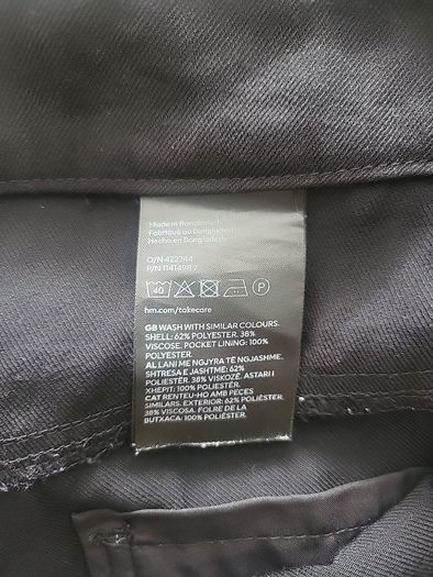 Black Wide Leg Trousers