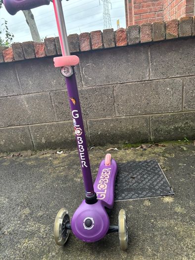 Spark Balance Bike Red 12 inch with lights for kids 3 Years +, scooter with lights 3 Years +, Protective Gear set 3 Years +