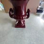 Rare find Vintage Red Wing Pottery urn vase Handcrafted in portugal. Image 6