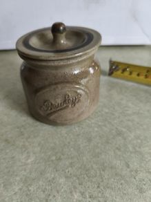 Bewley's Suger Bwol Irsh Pottery By Curragh Handthrown Pottery