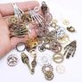 80PCS Assorted Antique Steampunk Gears Vintage Skeleton Charms Pendant Mixed for Necklace Bracelet Jewelry Making Accessory Image 4